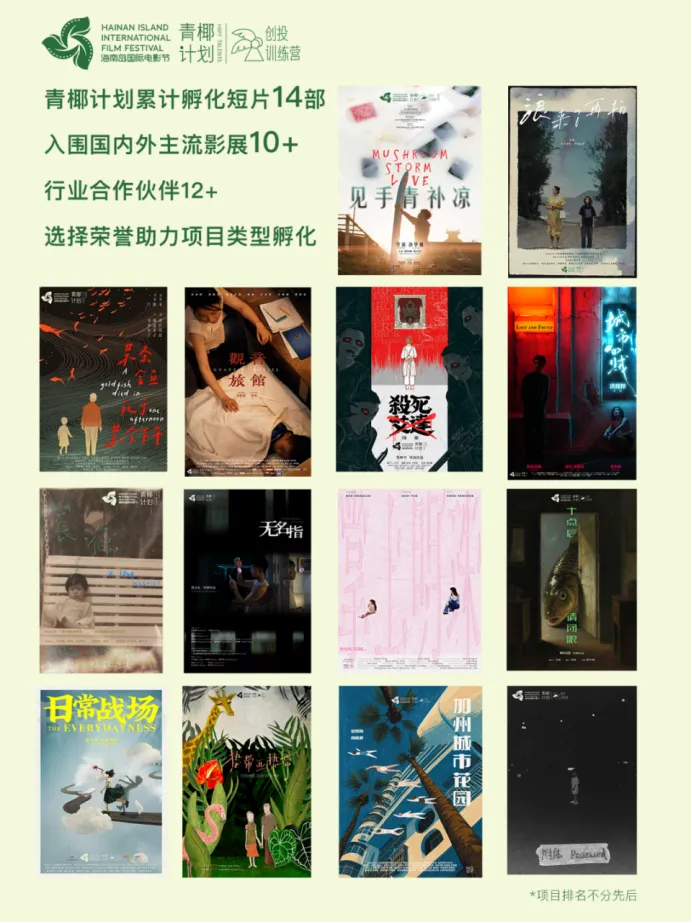 2026第八届海南岛国际电影节 “青椰计划”创投训练营招募开启 插图